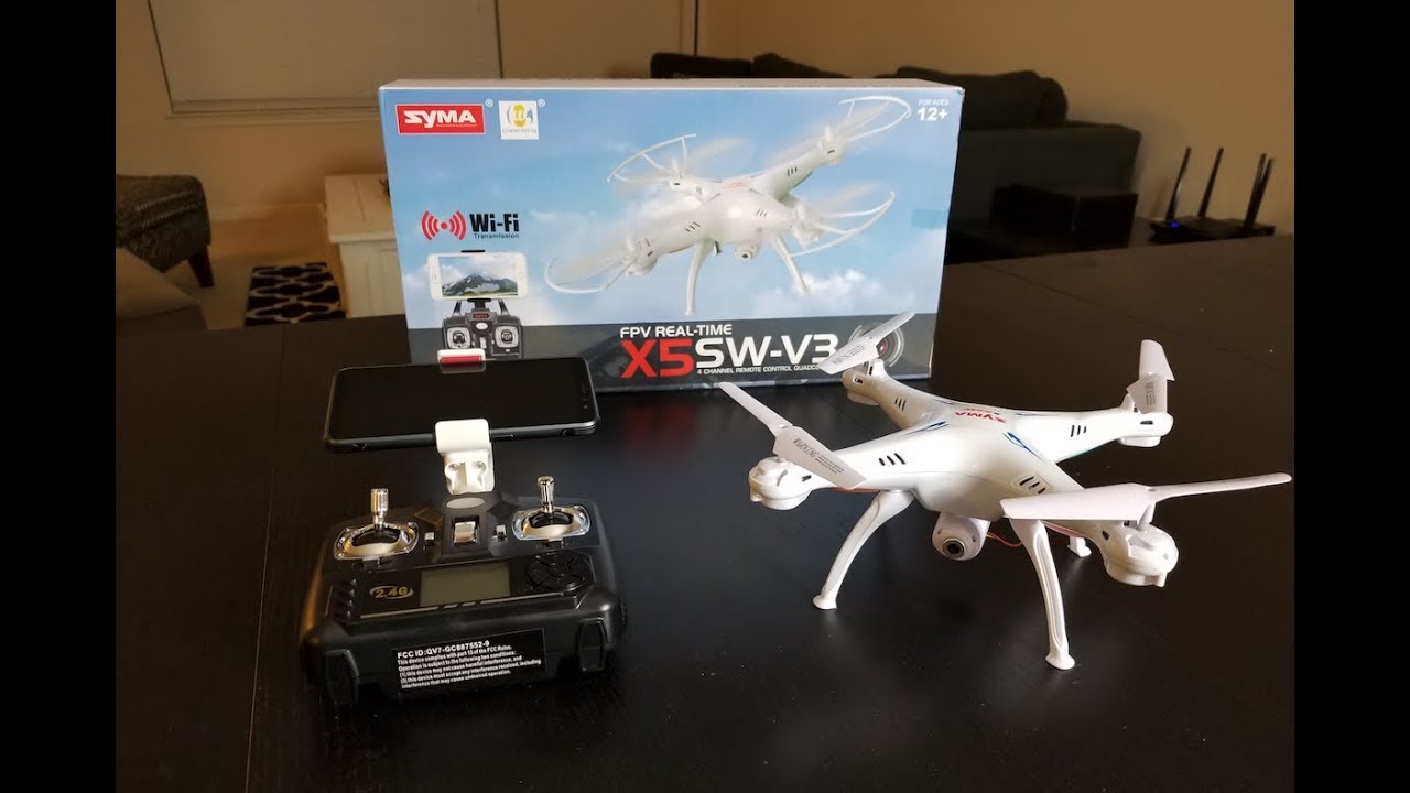 SYMA X5SW Drone Review (Good Beginner Drone)