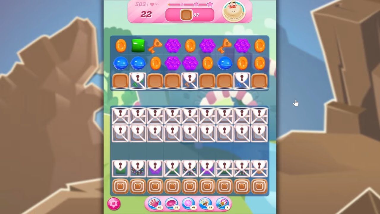 Candy Crush Saga LEVEL 503 NO BOOSTERS (new version)🐟☑️