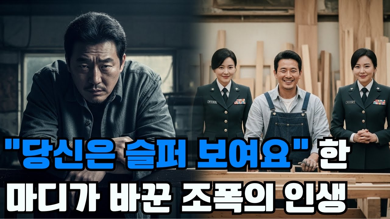 조폭은 어떻게 여군 장성의 남자가 되었나?