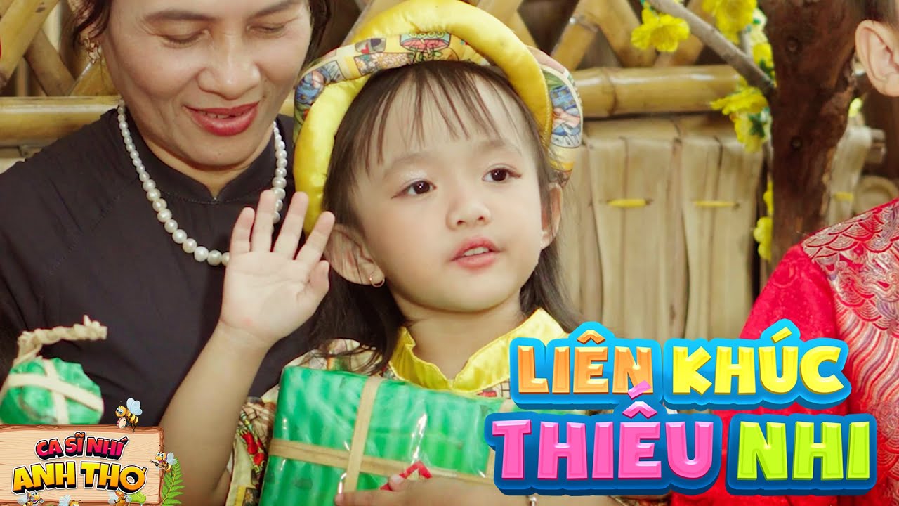 BÉ VUI CHÚC TẾT, BÉ KHỎE BÉ NGOAN🎉 Liên Khúc Nhạc Thiếu Nhi Vui Nhộn Của Bé Anh Thơ