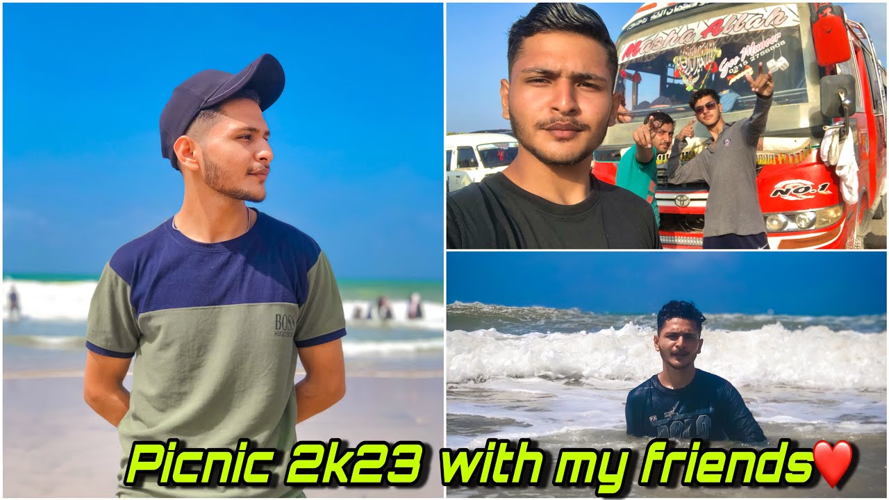 Picnic 2k23 with my friends❤️ | At Sandspit beach karachi