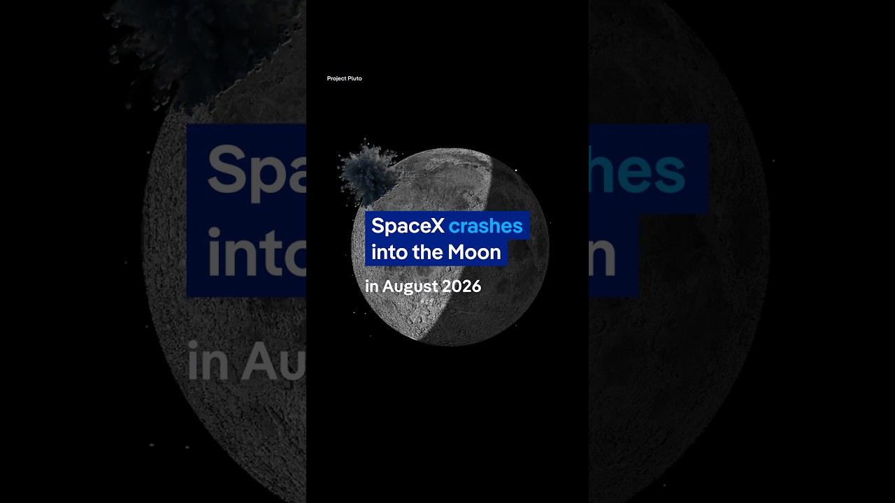 SpaceX rocket stage set to crash into the Moon | DW News