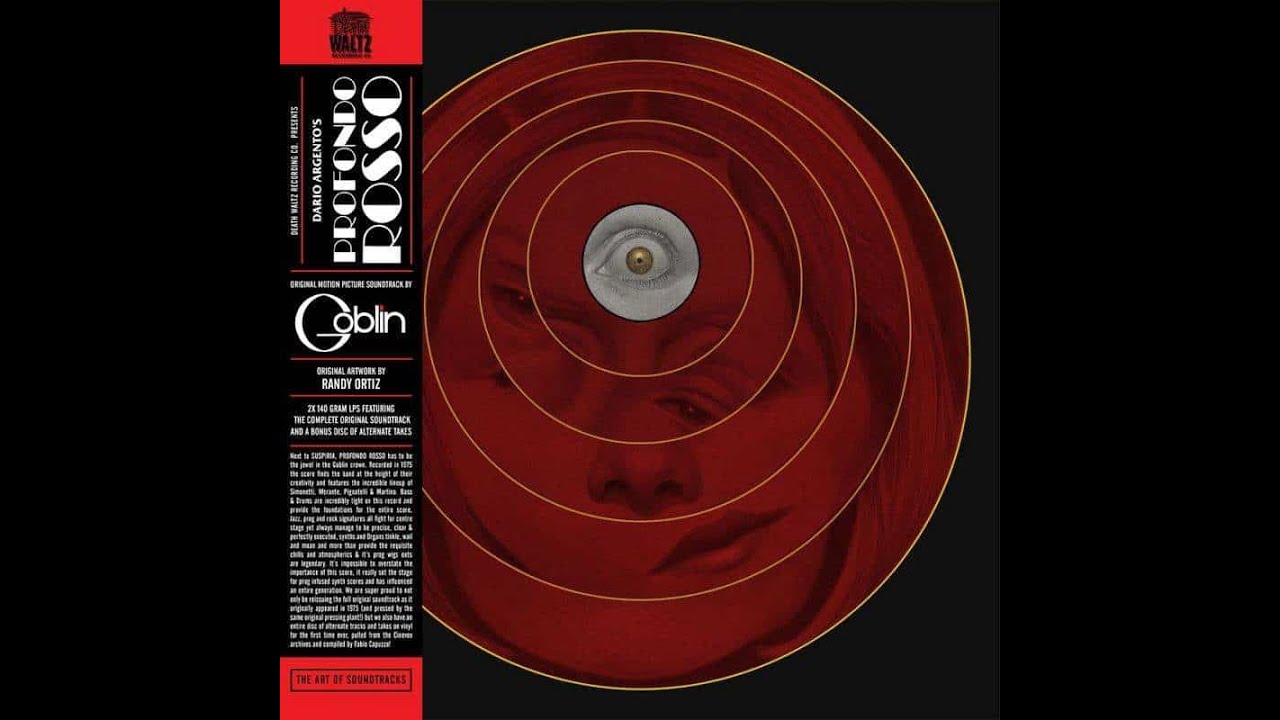 Goblin - Profondo Rosso - vinyl lp album 2018 - Claudio Simonetti - Death Waltz - Cinevox DW129