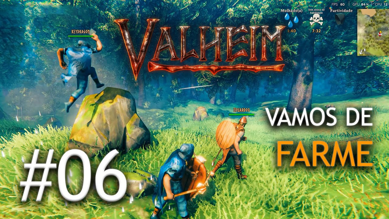 Valheim Um Farme legal com os amigos