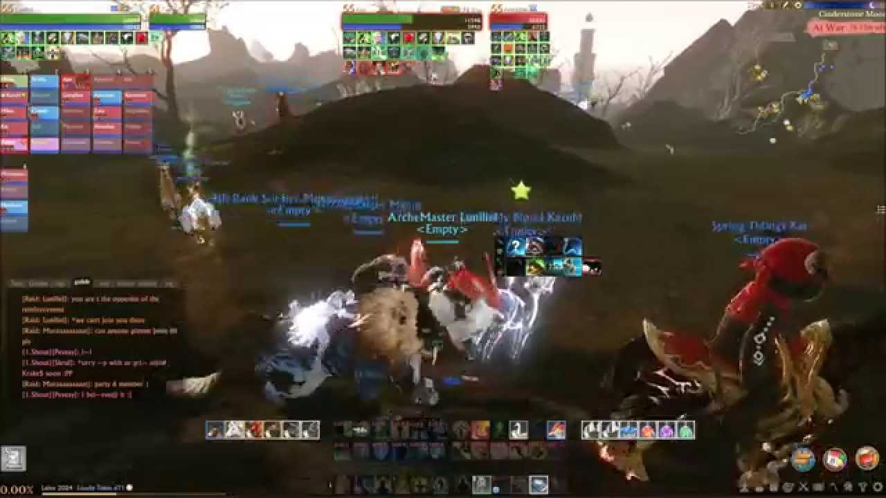 Archeage PvP - Healer PoV [Leviathan]