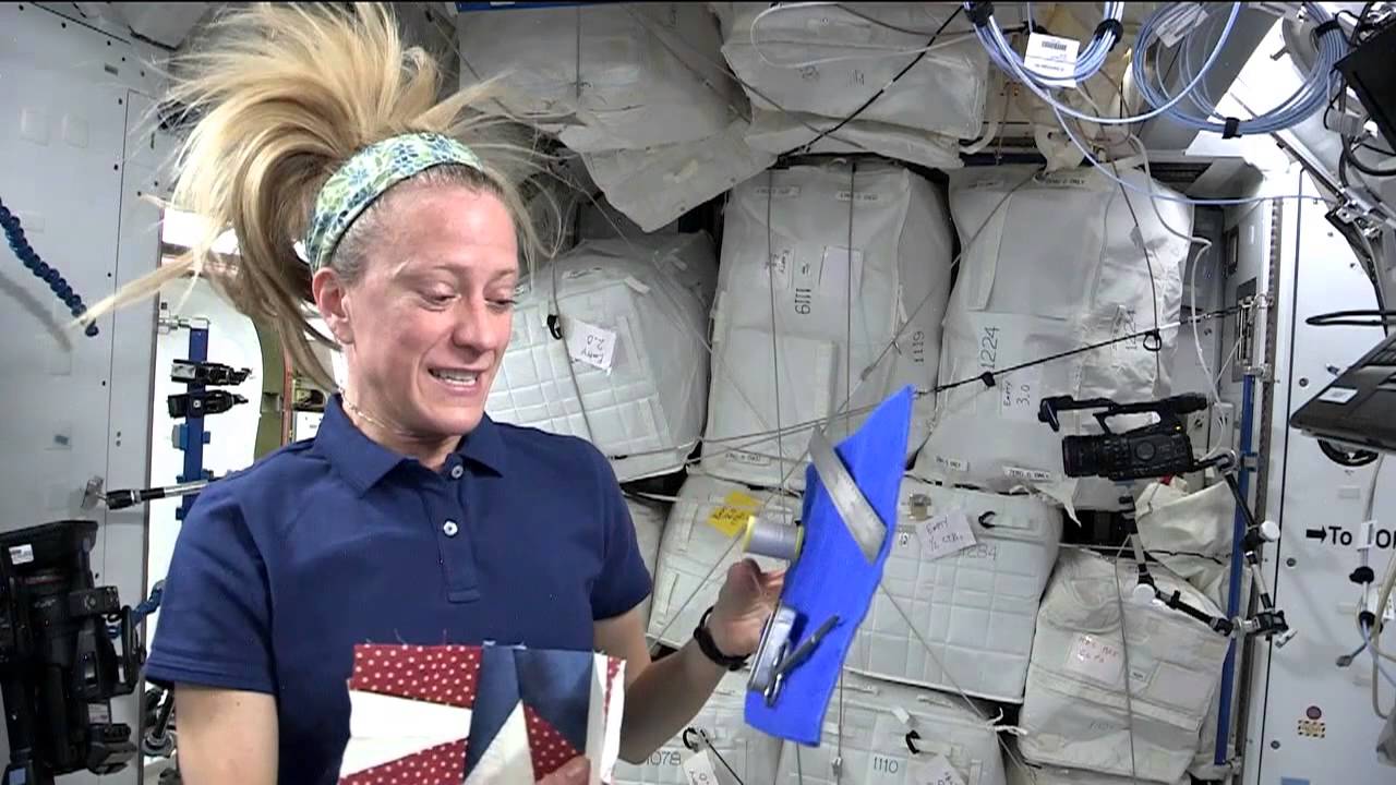 NASA Astronaut Karen Nyberg Invites Quilters to Create a Space Square