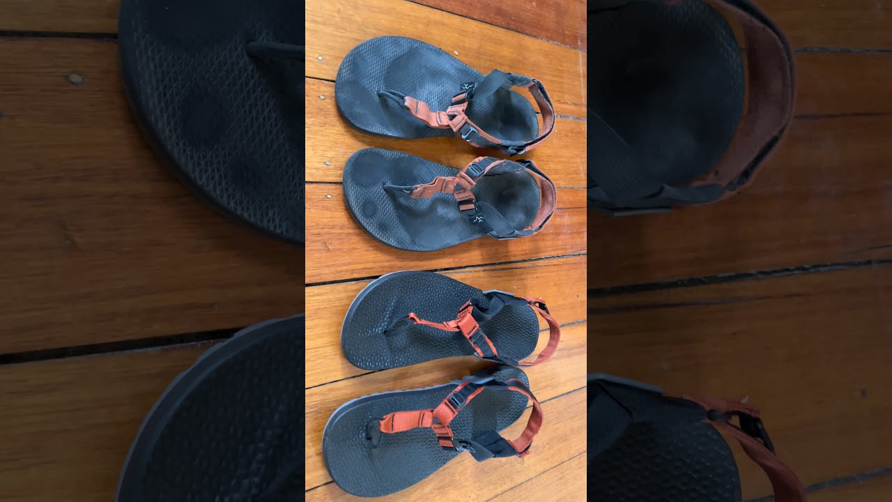 Side by side Review. Bedrock Cairn pro 3D VS cairn pro Sandals ￼