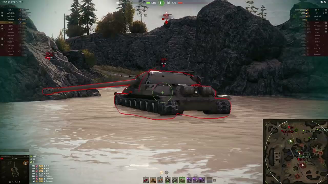 WZ-120 messing around tundra 7K DMG