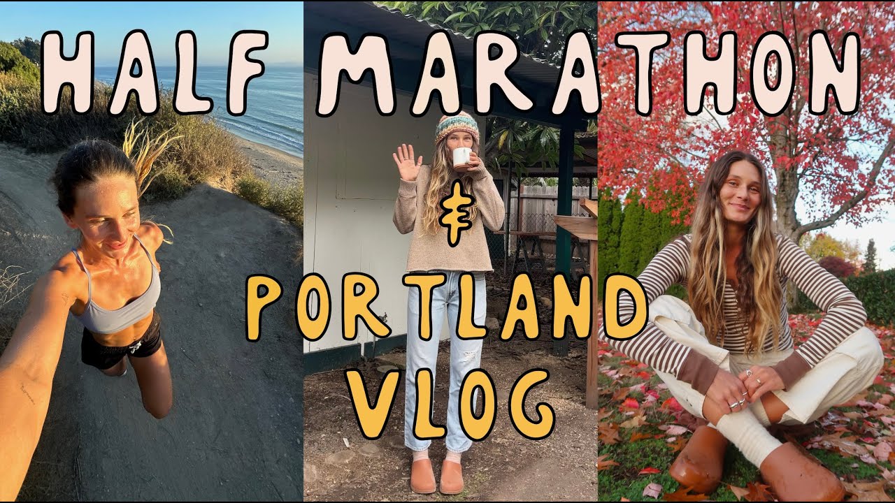 VLOG: день полумарафона + 2 ДНЯ в ПОРТЛЕНДЕ!