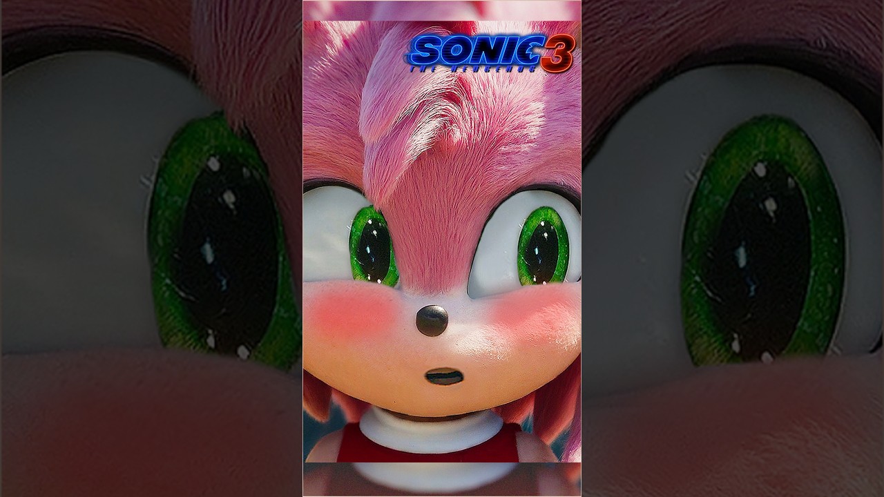 AMY ROSE en Sonic 3 la Pel&iacute;cula 🤡 #humor #parodia