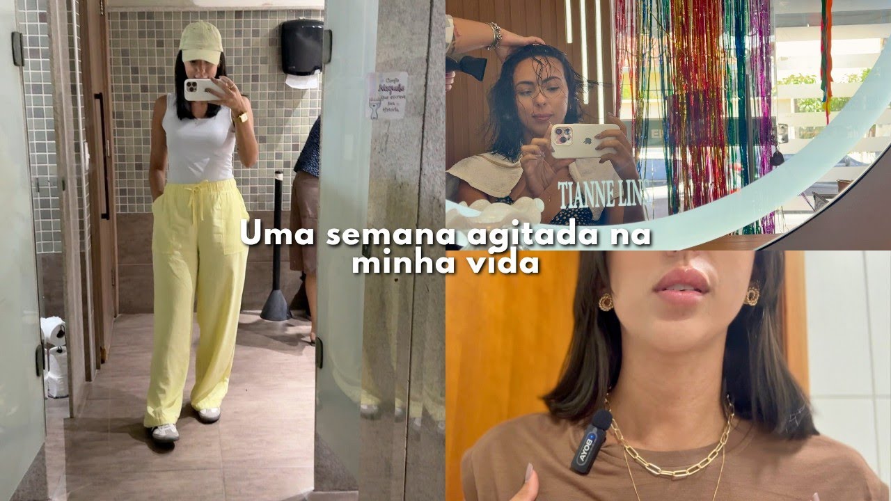 The SEND, meu novo corte de cabelo, uma semana longe de casa e desabafo | VLOG 