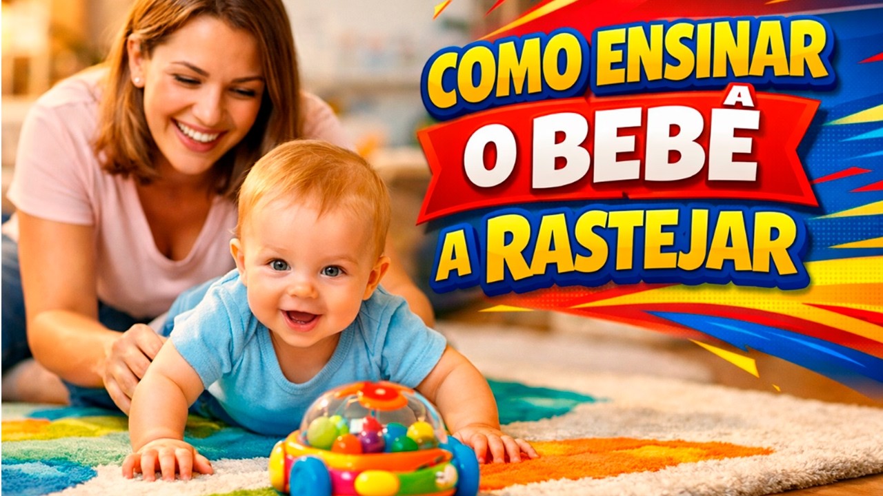 SIMPLES E EFICIENTE - COMO ENSINAR O BEBÊ A RASTEJAR