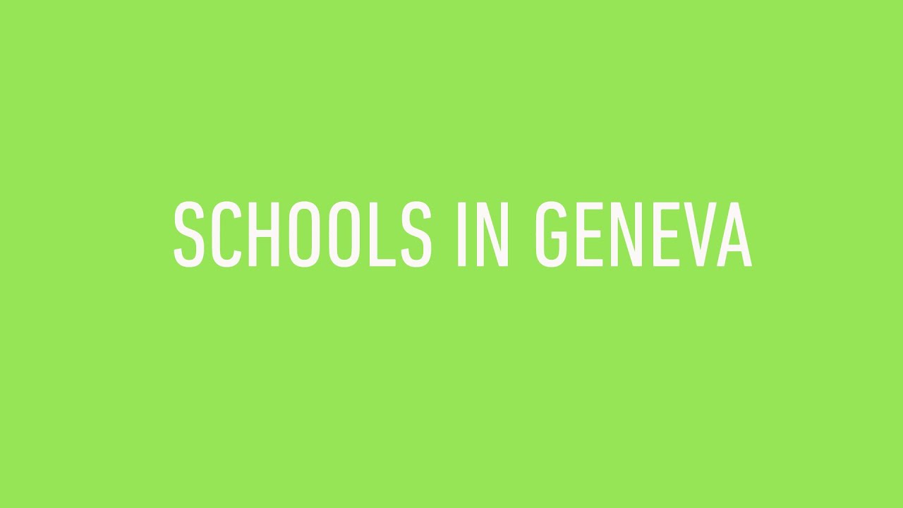 Schools in Geneva
