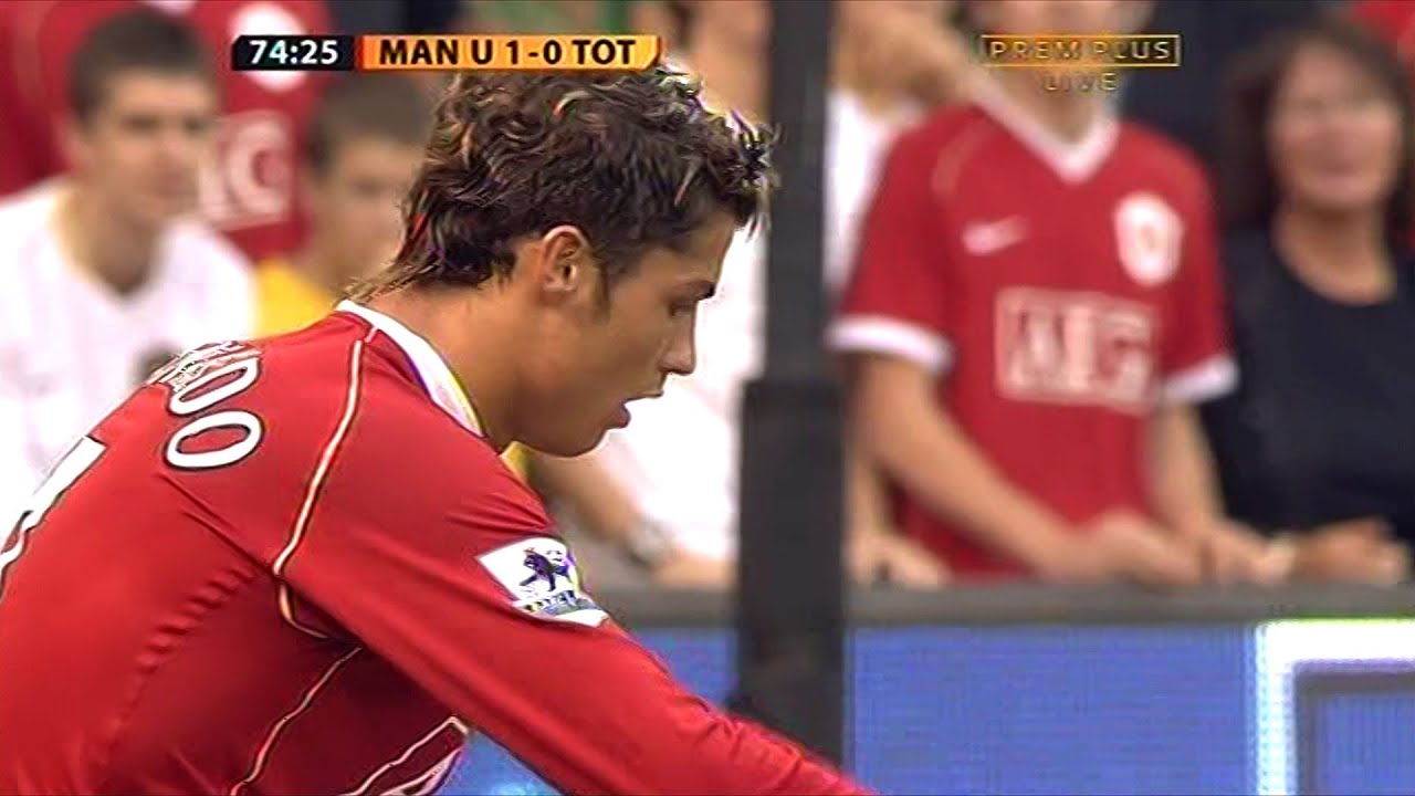 Cristiano Ronaldo Vs Tottenham Hotspur Home 06-07 (English Commentary) By CrixRonnie