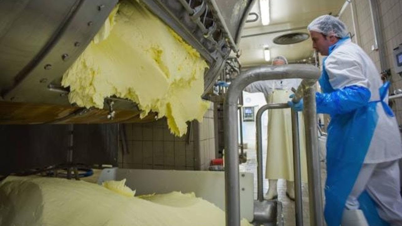 COMO Se HACE Mantequilla Industrial de Leche de Vaca