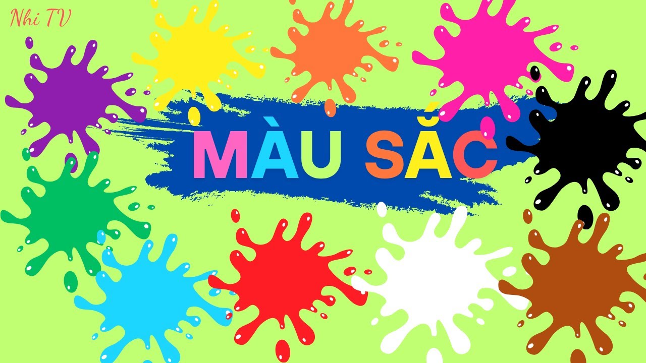 Màu Gì Đây | Bé Học Màu Sắc | Nhi TV #mausac #thếgiớimuônmàu