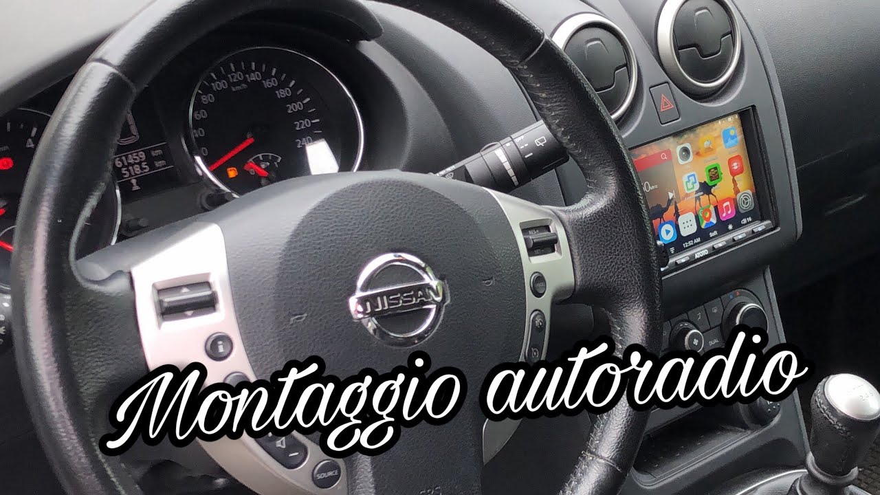 Montaggio ATOTO A6 PRO su Nissan Qashqai