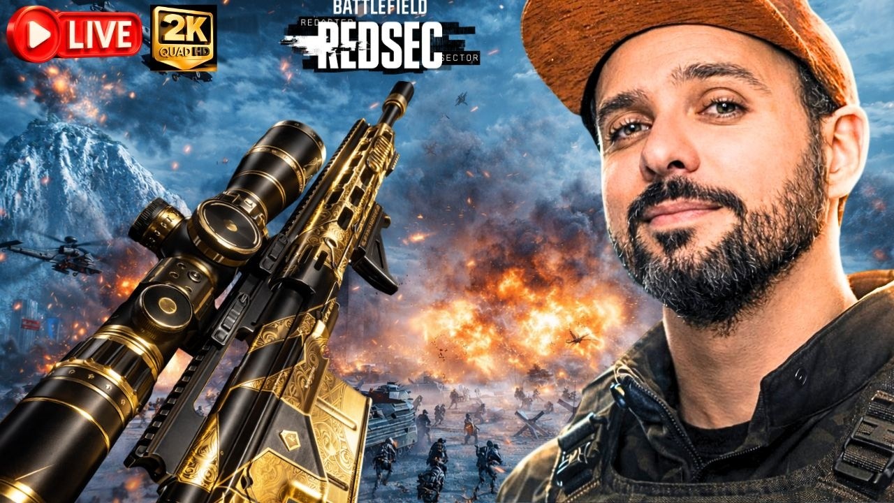 LIVE - SNIPERS ESTÃO MELHORES APÓS A ATUALIZAÇÃO NO BATTLEFIELD 6 REDSEC ( DÊ FORÇA !MEMBRO !PIX )