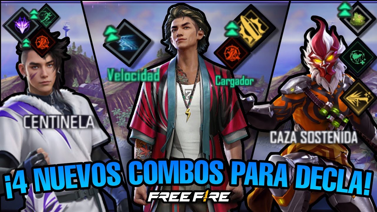 🔥 ¡4 NUEVOS MEJORES COMBOS PARA DUELO DE ESCUADRAS! 🔥 // FREEFIRE 🔥