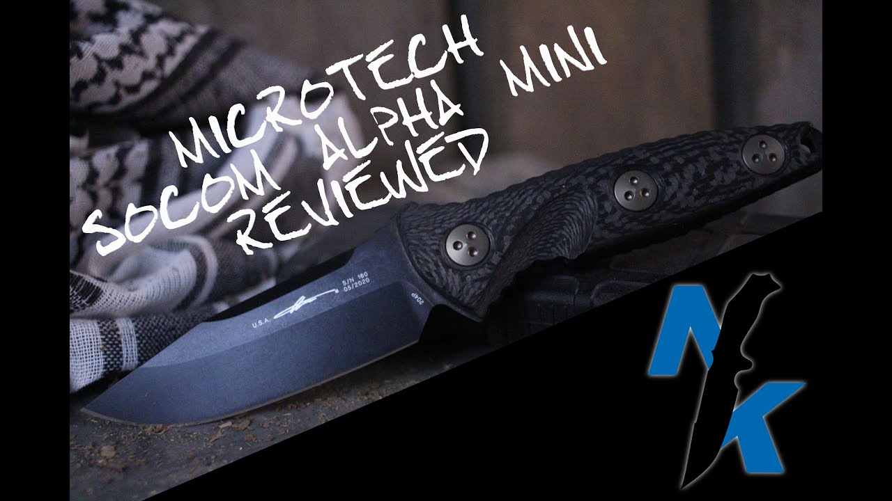 Microtech Signature Series SOCOM Alpha Mini Overview
