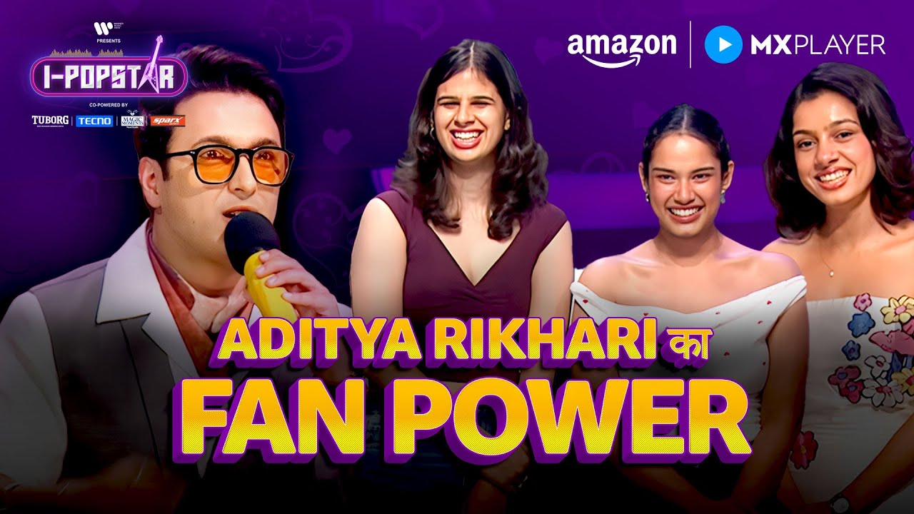 Aditya Rikhari’s Biggest Fan Moment 🥰 | I-Popstar | King, Parmish Verma | Amazon MX Player
