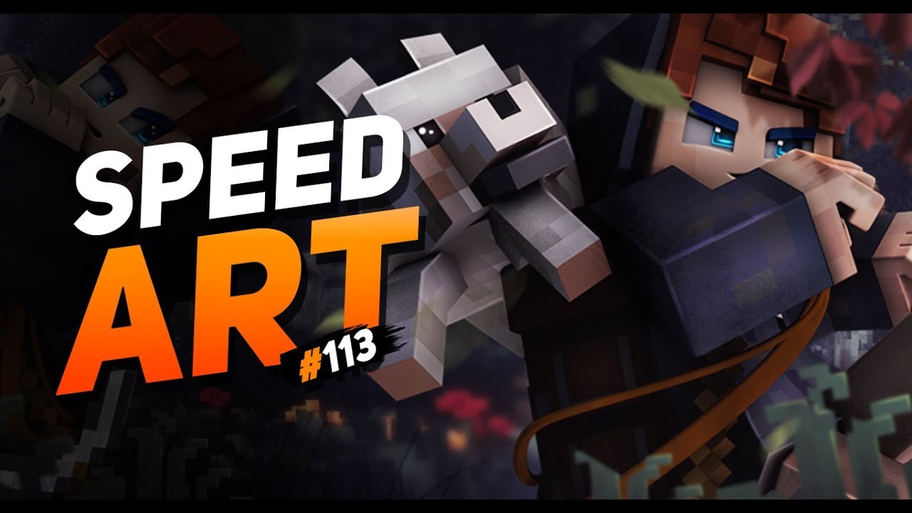 « ItzDarkFTW » Minecraft GFX Banner Speedart • [#113] [Not so glowy banner yey]