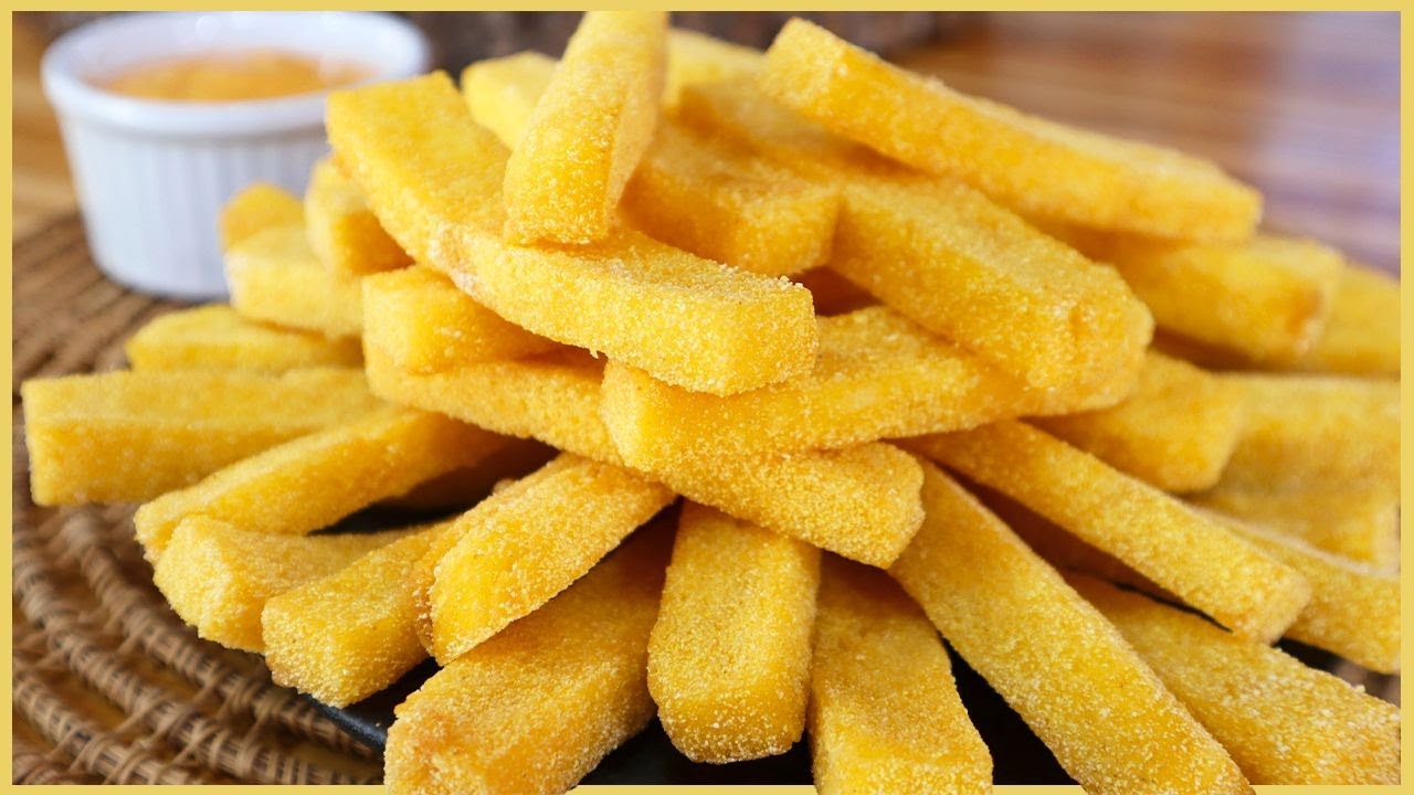 POLENTA FRITA SUPER CROCANTE E DELICIOSA I Receita de Pai