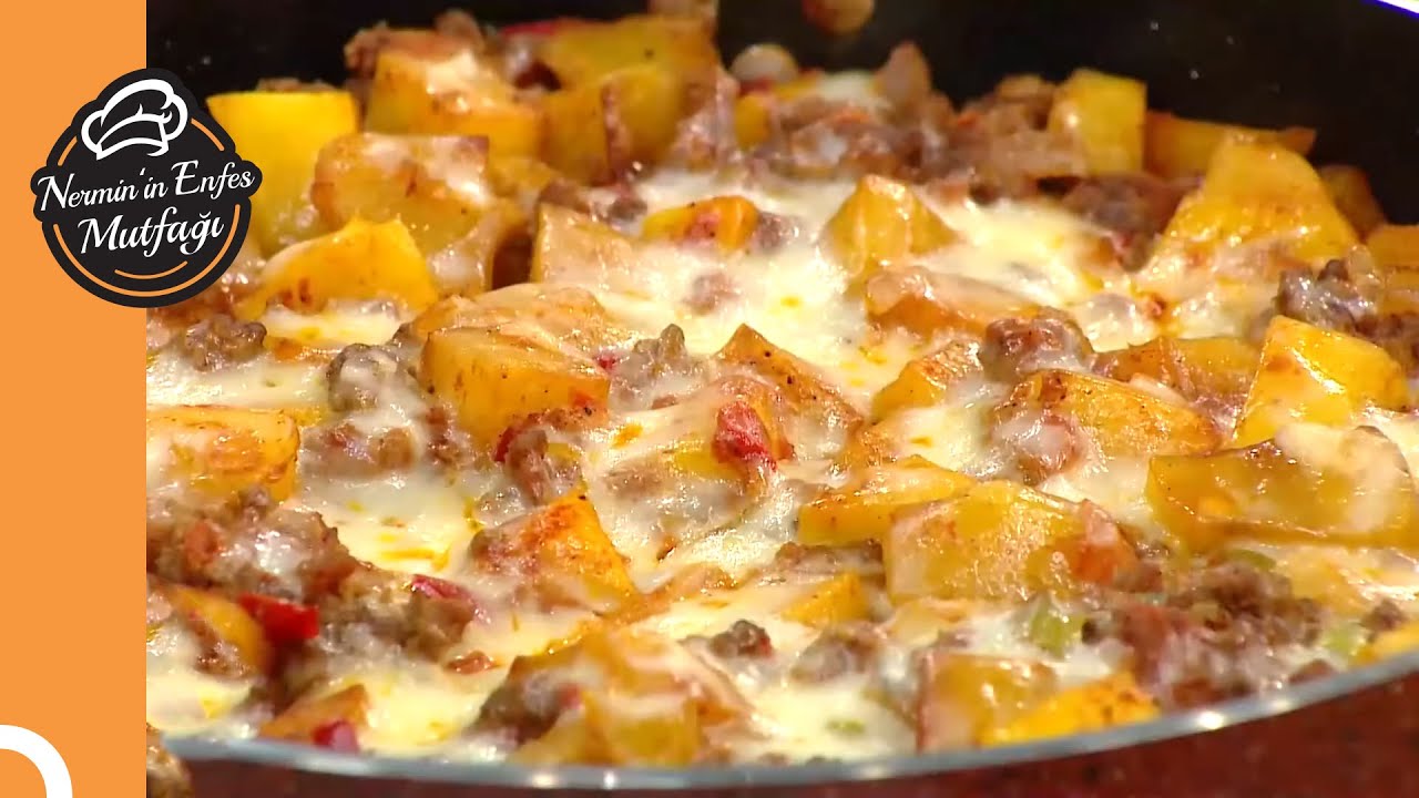 Enfes Tadıyla Kıymalı Patates Tava - Nermin'in Enfes Mutfağı