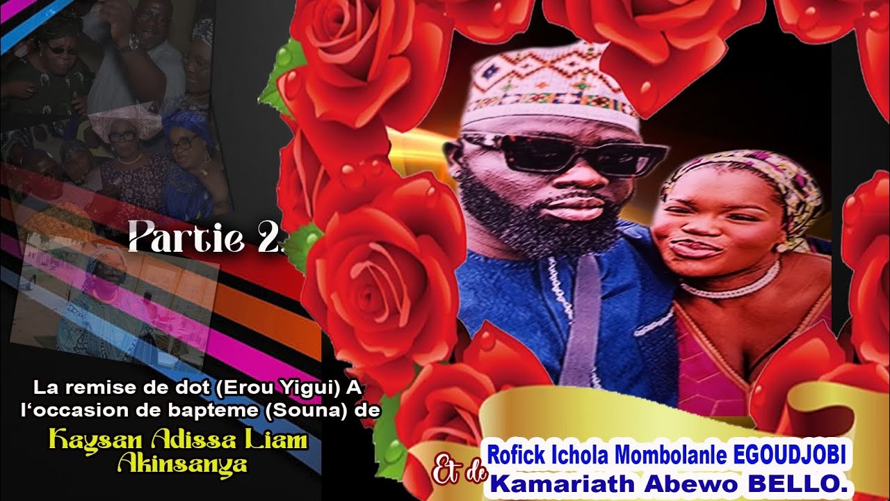 Le remise de dot kala Rofick & Kamariath. Partie 2.