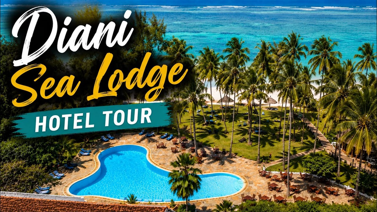 Kenya - Diani Sea Lodge - Hotel Tour - October 2025 (magyar)