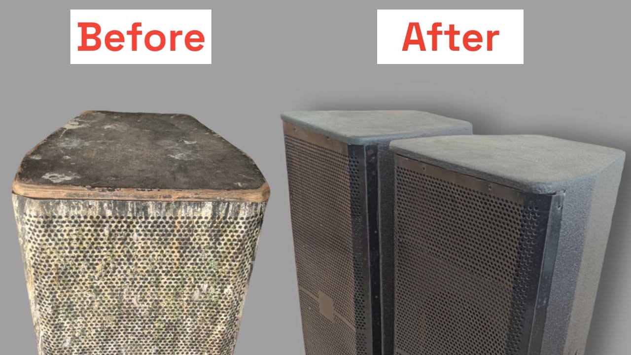 restoration of cabinets| speaker box repair|  पुराने स्पीकर बॉक्स को नए कैबिनेट में बनाएं