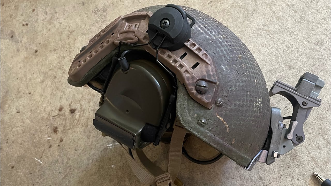 CVC Converted to High Cut Helmet