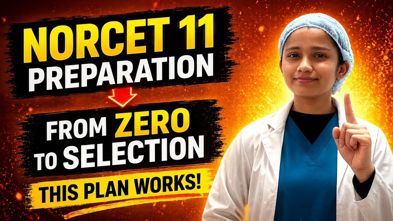 How to Start NORCET 11 Preparation (Beginner to Pro Guide) #norcet #iramfatimanursing #aiims 