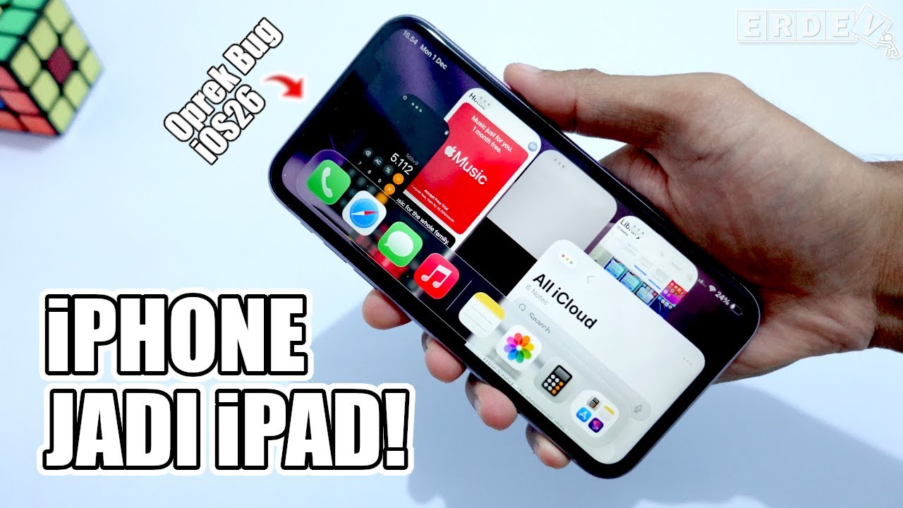 BIKIN iPHONE JADUL JADI MIRIP IPAD & PUNYA FITUR BARU! - Oprek iPhone 11 iOS26 MobileGestalt Misaka