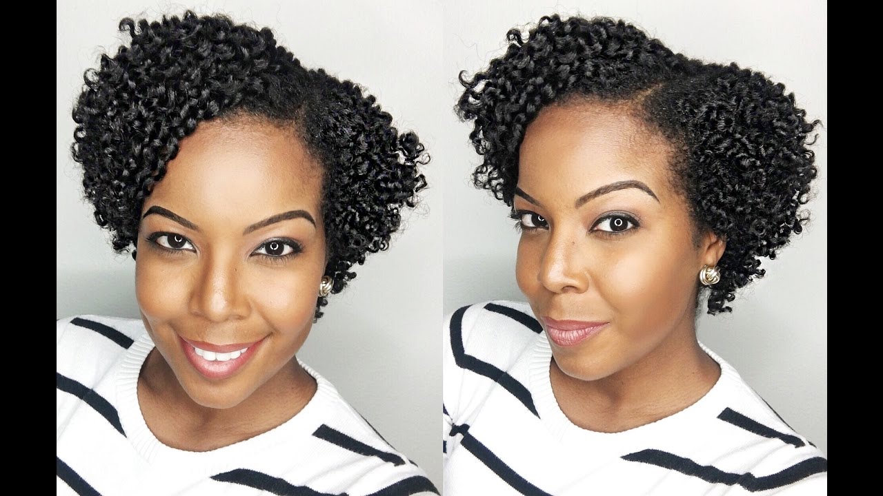How To: Flat Twist Out on Short Natural Hair / TWA