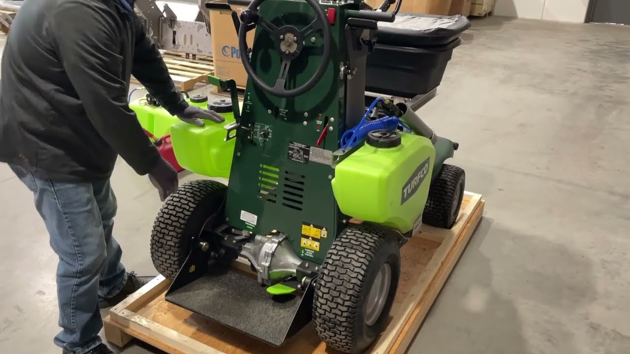 TURFCO T3200 Setup