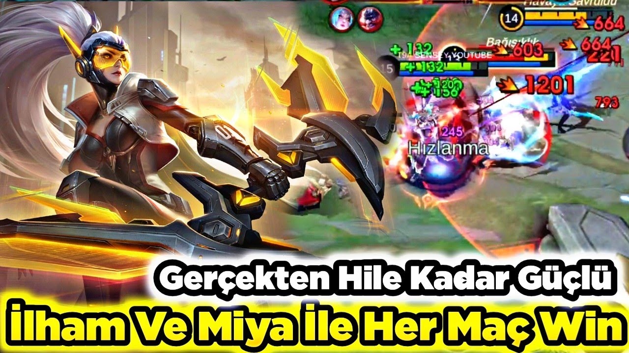 İlhamlı Miya Hile Olsa Bu Kadar Güçlü Olmaz Girdiğiniz Her Maçı Kazanmanın Yolu Mobile Legends