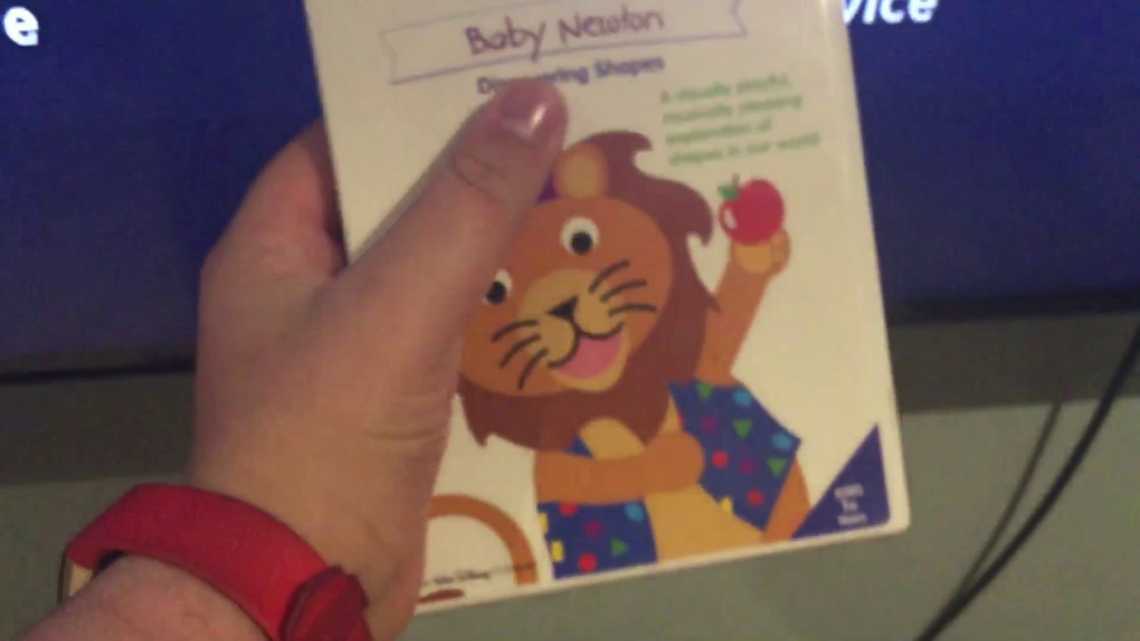 Opening to baby Einstein baby newton discovering shapes 2004 DVD