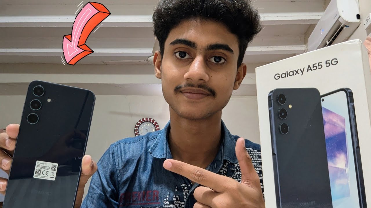 Samsung Galaxy A55 Unboxing || Hands-On & First Impressions! || Techno Asian Vlogs || -49