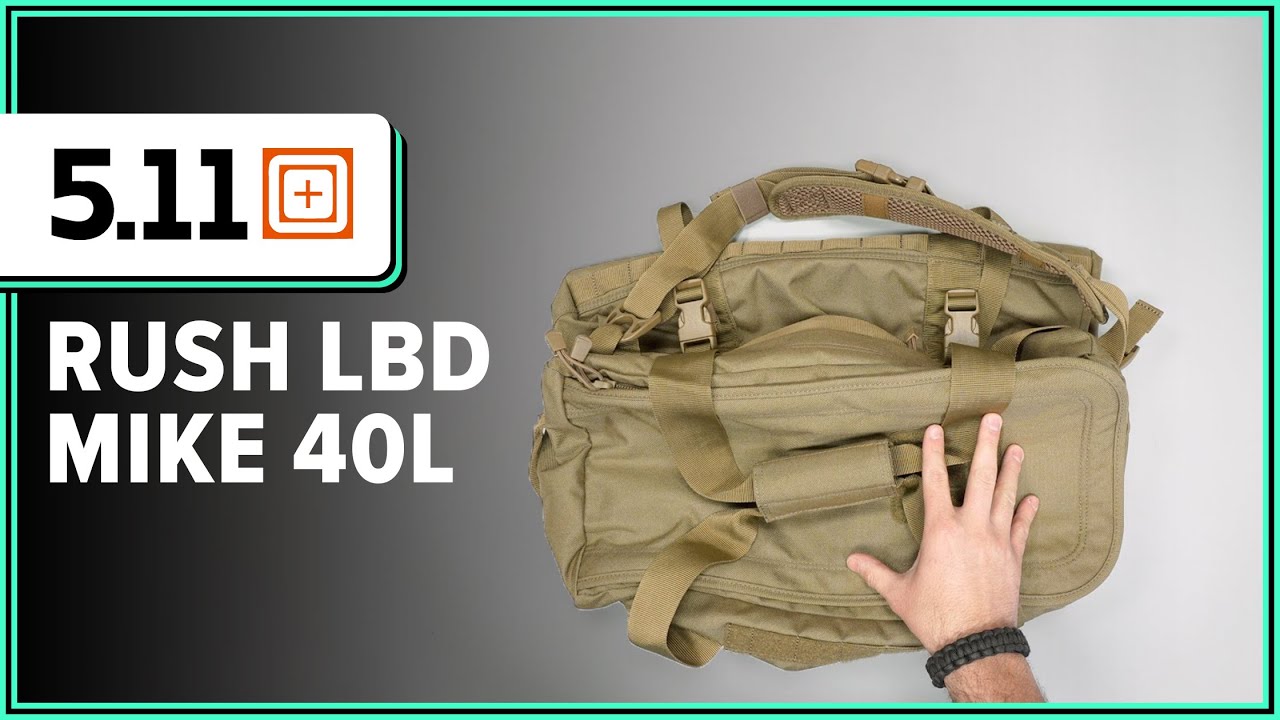 Обзор сумки 5.11 Tactical RUSH LBD Mike 40L (первые мысли)