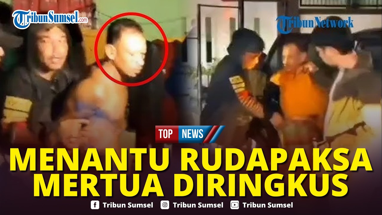 🔴Detik-detik Pelaku Rudapaksa Mertua di Gowa, Pelaku Diringkus Polisi saat Hendak Kabur Lewat Plafon