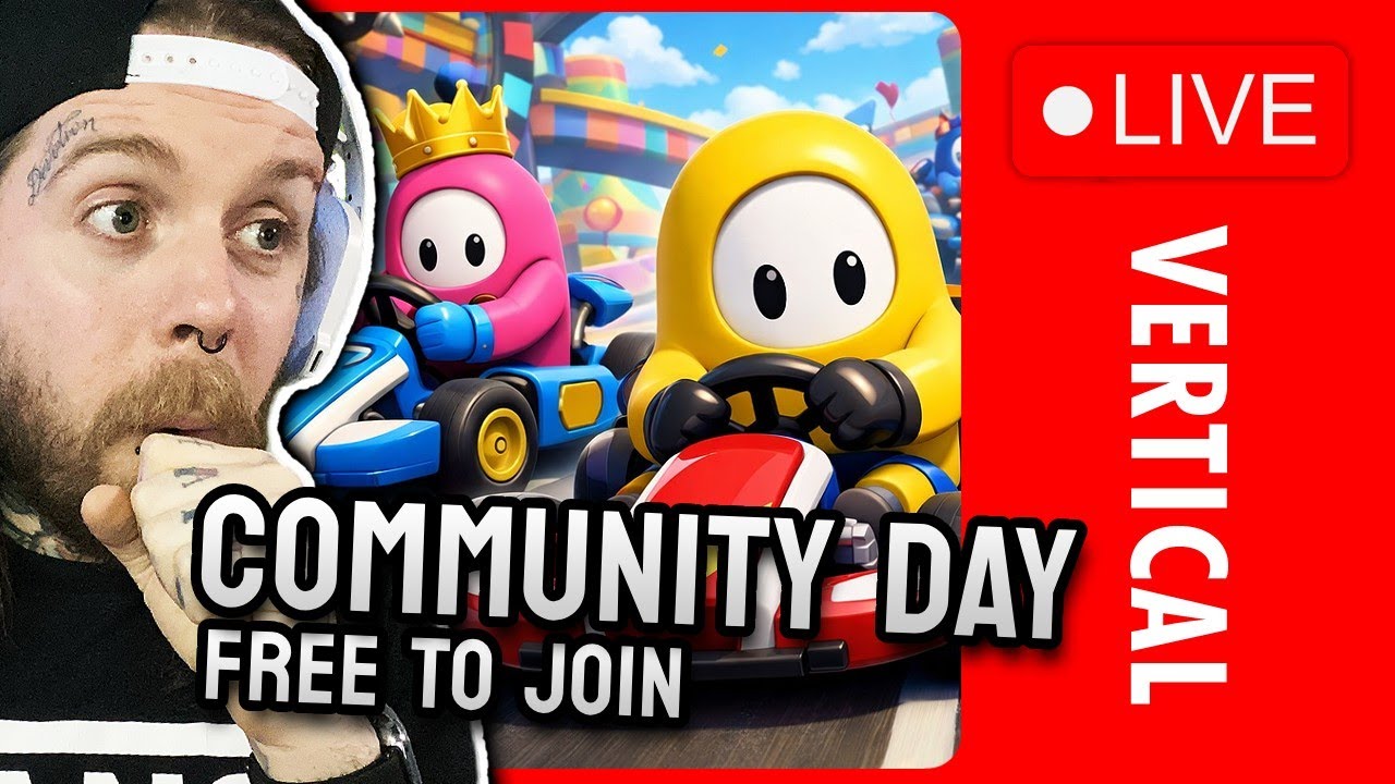 🔴 Community Day! Mario Kart 8 ⏐ Fall Guys ⏐ Make it Meme ⏐ Gartic Phone (free to join)
