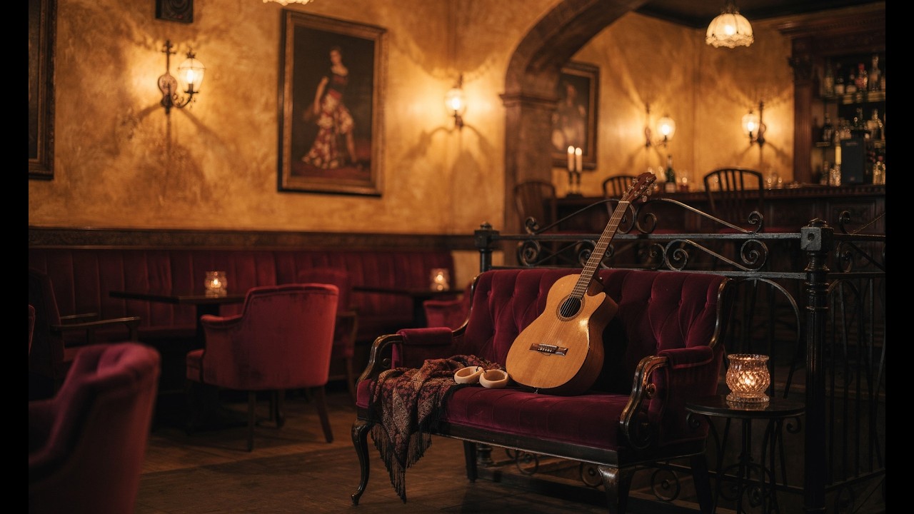 Flamenco Jazz Ballads — Quiet Romantic Nights Instrumental | 1 Hour