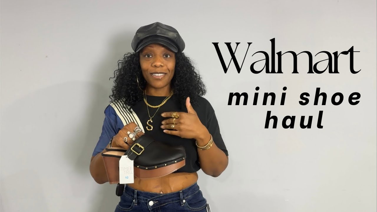4th Walmart Haul,New Clogs And Loafers Shoes Review Try These If You’re Short@ShakinaStyle #walmart 