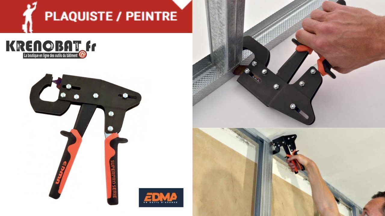 Pince &agrave; sertir une main Ultra Profil&reg; 0668 | Edma