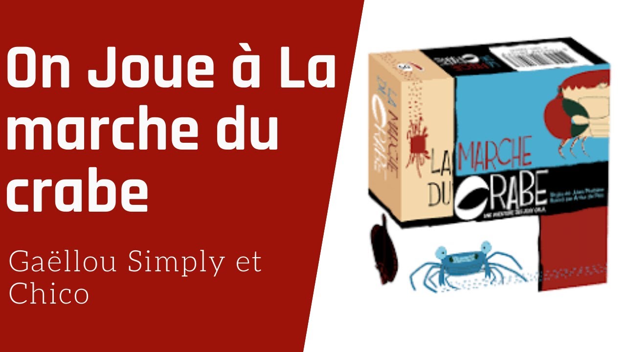 { ON JOUE A LA MARCHE DU CRABE }