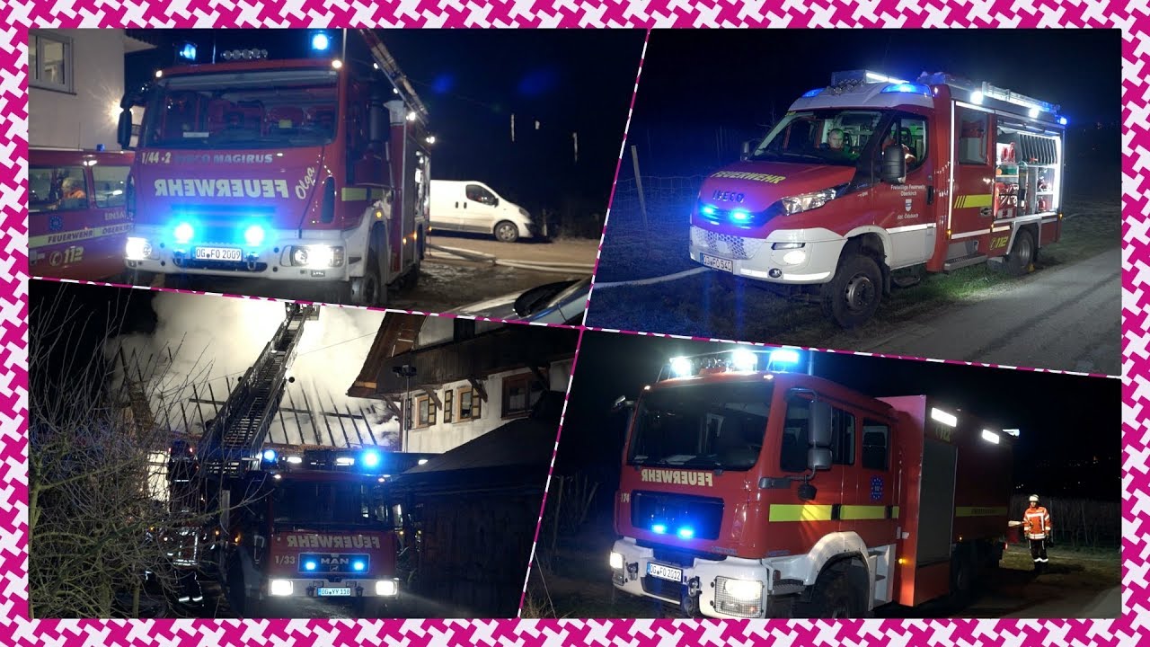 🚒🚒 VOLLBRAND ÖKONOMIE mit SCHNAPSBRENNEREI in OBERKIRCH & LÖSCHARBEITEN 🚒🚒 - [E]