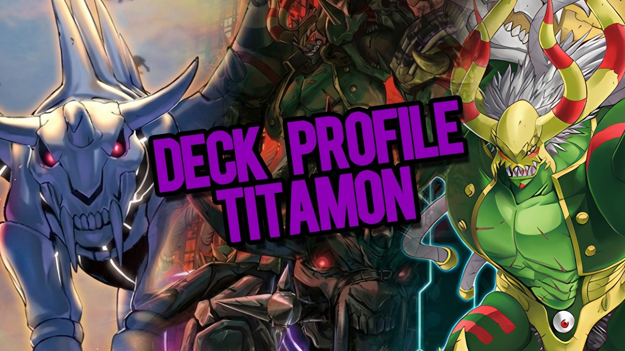 LA HORDA DE TITANES A LLEGADO!! Titamon + SkullBaluchi Deck Profile | Digimon Card Game BT-24