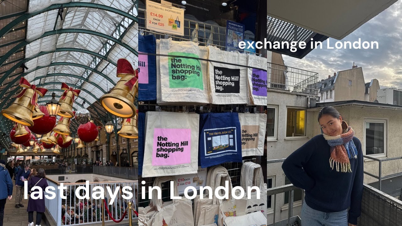 exchange in London ep. 4 | Christmas in London and Germany, wrapping up my exchange semester