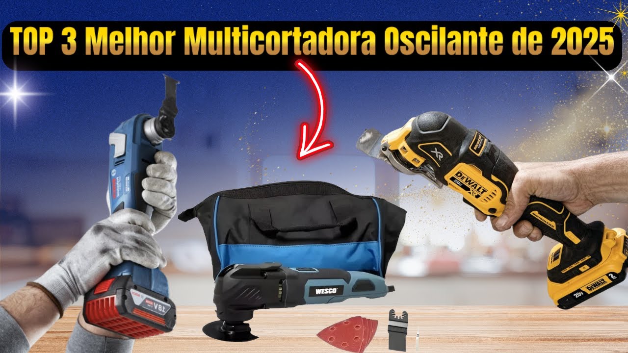 ✅ Qual a Melhor Multicortadora Oscilante? Descubra o Top 3 de 2025!